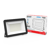 Прожектор светодиодный Gauss Elementary 70Вт 4600lm IP65 6500К черный