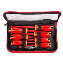 Набор диэлектрических отверток "Слим" НИО-2208 КВТ