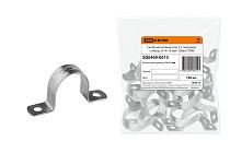 Скоба металлическая 2-х лапковая с внутр. d 14-15 мм (100шт)  TDM