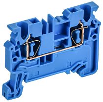 ARMAFIX Клемма пружинная CX2.5 BU 2,5мм2 проходная синяя IEK