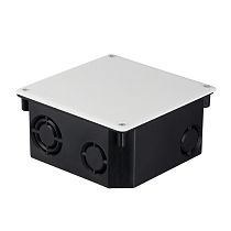 Коробка распаячная КМТ-010-006 с крышкой для твердых стен (107х107х50) с саморезами IP20 EKF PROxima Коробка распаячная КМТ-010-006 с крышкой для твердых стен (107х107х50) с саморезами IP20 EKF PROxima
