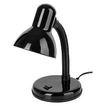 Светильник настольный под лампу е27  General  GTL-028-60-220  черный (глянец)  на основании (800128) (1/24)