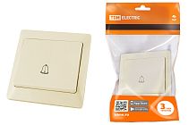 Кнопка для звонка сл. кость "Ильмень"  TDM