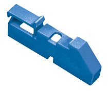 Изолятор на DIN-рейку синий  IEK
