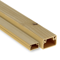 Канал кабельный (25х25) (32 м) светлое дерево EKF-Plast