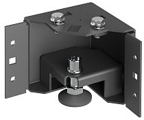 ITK by ZPAS Уголок цоколя h=100мм регулируемый по высоте черный (4шт/компл) РФ IEK