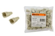 Соединительный изолирующий зажим СИЗ-Л-3 15 мм2 с лепестками белый (50 шт)  TDM