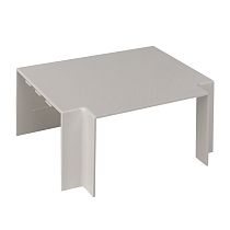 Угол T-образный (100х60) (2 шт) белый EKF-Plast