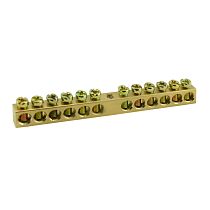 Шина PEN TS-0609C 6х9 12 отв. крепление по центру  ЭНЕРГИЯ