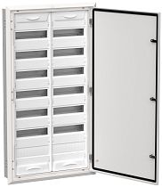 Корпус металлический TITAN 5 ЩРв-168 (2х84) 1130х625х130мм IP31 белый (одна дверь)  IEK