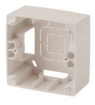 Коробка ЭРА 12 12-6101-02 слоновая кость для накладного монтажа механизмов