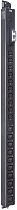 ITK BASE PDU вертикальный PV1102 25U 1 фаза 32А 10 розеток C13 + 10 розеток C19 без кабеля с клеммной колодкой IEK