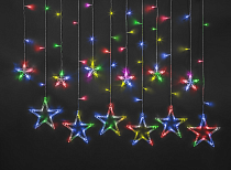 Гирлянда Navigator 93 678 NGF-D025-01 (бахрома звезды RGBY 138 2.5*1м I Гирлянда Navigator 93 678 NGF-D025-01 (бахрома звезды RGBY 138 2.5*1м I