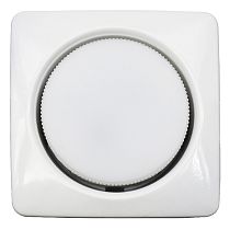 Светильник встраиваемый General GCL-GX53-H38-W БЕЛЫЙ КВАДРАТ ОБЪЕМНЫЙ