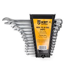 Набор гаечных комбинированных ключей НКК-12 (6-22) КВТ Набор гаечных комбинированных ключей НКК-12 (6-22) КВТ