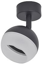 Светильник LIGHTING 4011 накладной настено-потолочный под лампу GX53 черный  IEK