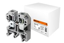 Зажим наборный ЗНИ-10мм2 (JXB70А) серый  TDM