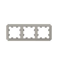 AtlasDesign Antique Рамка 3-постовая, универсальная, Шампань Systeme Electric (Schneider Electric)