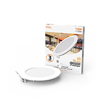 Встраиваемый светильник Gauss ультратонкий круглый IP20 15Вт , 170х22мм, d155мм, 3000K 990lm