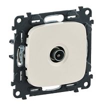 Механизм розетки TV оконечной один выход 10дБ 0-862МГц с лицевой панелью слоновая кость Valena ALLURE DIY Legrand