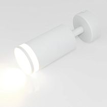Спот на основании GWL-GU10-M-IP20 Одинарный Белый С Боковым рассеивателем Башня Спот на основании GWL-GU10-M-IP20 Одинарный Белый С Боковым рассеивателем Башня