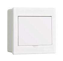 Корпус пласт. навесной бел. дв. 1 ряд 6 мод. IP41 ЩРН-П