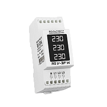 Вольтметр трехфазный RE V-3F W ROSTOKELECTRO