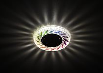 Светильник ЭРА DK LD13 SL RGB/WH декор cо светодиодной подсветкой MR16, мультиколор (50/1400)