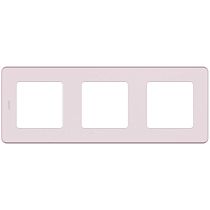 INSPIRIA Рамка 3-местная розовый