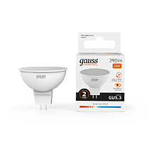 Лампа светодиодная Gauss Elementary MR16 GU5.3 3,5Вт 290lm3000K