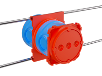 Универсальная установочная коробка для заливки в бетон, 90х71х110мм DKC