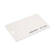 Электронный ключ (карта с прорезью) 125KHz формат EM Marin Индивидуальная упаковка 1 шт REXANT