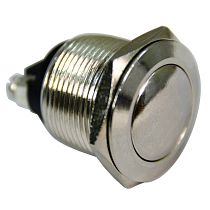 Кнопка YL213-05 нажимная металлическая 1НО (50шт/упак)  ЭНЕРГИЯ