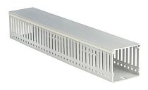 Короб перфорированный, без галогенов, светло-серый RLHF6 100x80 DKC