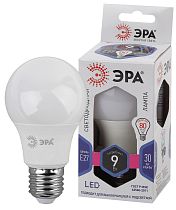 Лампа светодиодная ЭРА STD LED A60-9W-860-E27 груша холодный дневной свет