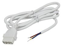 PRO Кабель питания 1,5м белый для PRO светильника светодиодного линейного 1020 и 1022 IEK