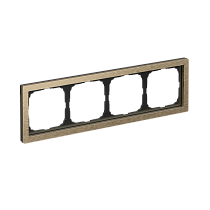 ARTGALLERY PURE 4-постовая РАМКА, МЕТАЛЛ ЛАТУНЬ