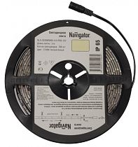 Лента светодиодная Navigator NLS-3528B60-4.8-IP65-12V R5 4.8Вт/м уп. 5м Лента светодиодная Navigator NLS-3528B60-4.8-IP65-12V R5 4.8Вт/м уп. 5м