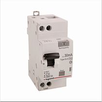 Автоматический выключатель дифференциального тока однополюсный C 6А 30мА тип AC 6кА RX3 Legrand