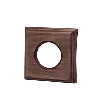 Рамка 1 постовая (Винтаж на бревно 280мм) скрытый монтаж Bironi