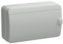 TEKFOR Корпус пластиковый КМПн-12 IP65 серая непрозрачная дверь  IEK