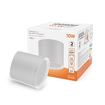 Светильник светодиодный Gauss накладной с рассеивателем HD025 10Вт белый 3000K 88х75мм, 700lm