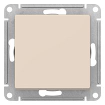 AtlasDesign 1-клавишный ВЫКЛЮЧАТЕЛЬ 2-полюсный, 10А, мех., БЕЖЕВЫЙ Systeme Electric (Schneider Electric)