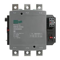 Контактор 500А 110В_АС АС3_ АС4 1НО+1НЗ КМ-102
