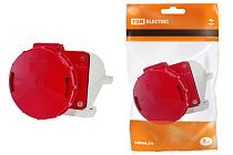 Розетка 145 стационарная 3Р+РЕ+N 125А 380В IP54  TDM Розетка 145 стационарная 3Р+РЕ+N 125А 380В IP54  TDM