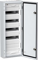 TITAN 5 Корпус металлический ЩРн-60 (1х60) 835х310х140мм IP54 белый (одна дверь)  IEK