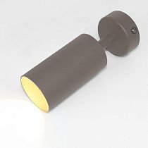 Спот на основании GWL-GU10-M-IP20 Одинарный Графит Направленный Башня