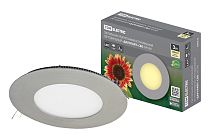 Светильник ультратонкий встраиваемый светодиодный "Даунлайт" СВО (хром) 3 Вт 3000К  TDM