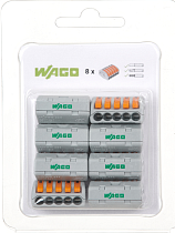 Клеммы WAGO 222-415/8 в блистерной упаковке 8шт