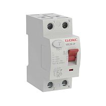 Устройство защитного отключения УЗО ВДТ YON MAX MDL100, 2P, 30mA, 63A, тип АС